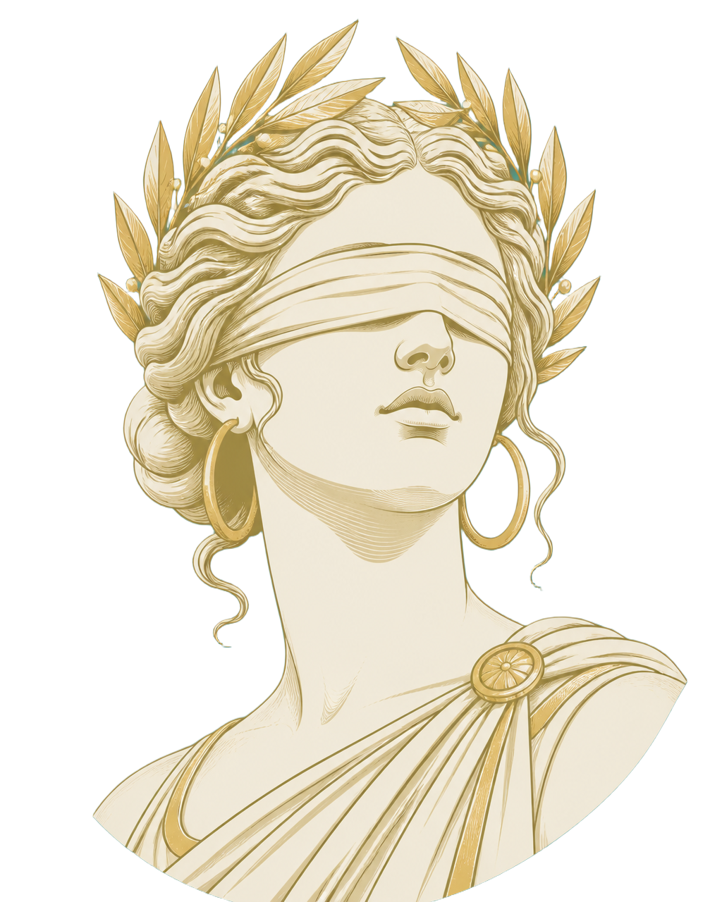 A deusa Tyche, símbolo da fortuna na mitologia grega